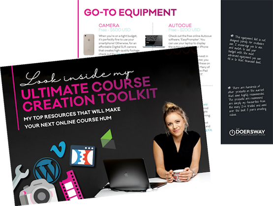 BUILD YOUR ULTIMATE COURSE visual data 2